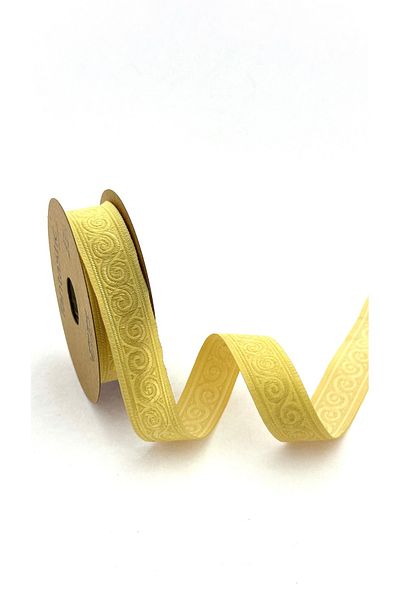 FANTASTIC KURDELE Πολυεστερική Κορδέλα Μπεζ Χρώμα 16mm X 10mt |   Διακοσμητική λωρίδα περικοπής