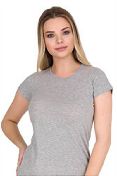 ÇamaşırcımShop Berrak 2133 Crew Neck Short Sleeve Lycra Single Jersey Body
