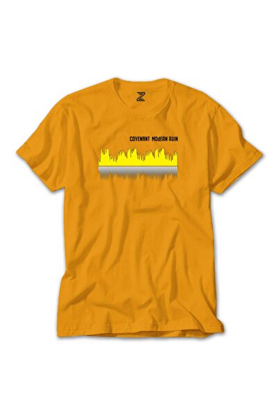 WAKHA Covenant Modern Ruin Πολύχρωμο T-Shirt Κίτρινο Χρώμα Μέγεθος XS