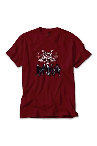 CrowsGate Dark Funeral Grup Face Šarena majica Crvena boja Veličina XL