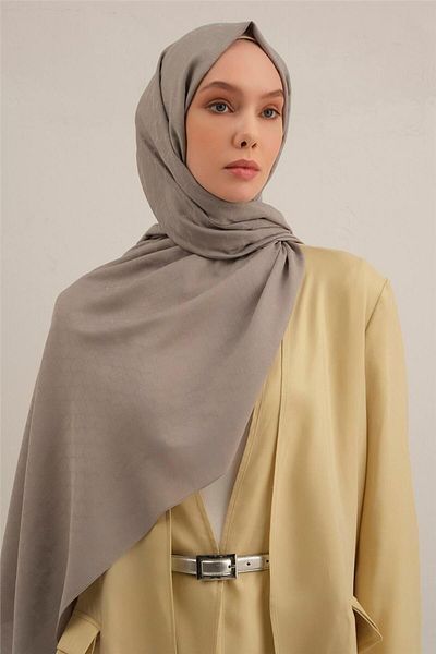 Armine Link Pattern Bamboo Cotton Shawl 20