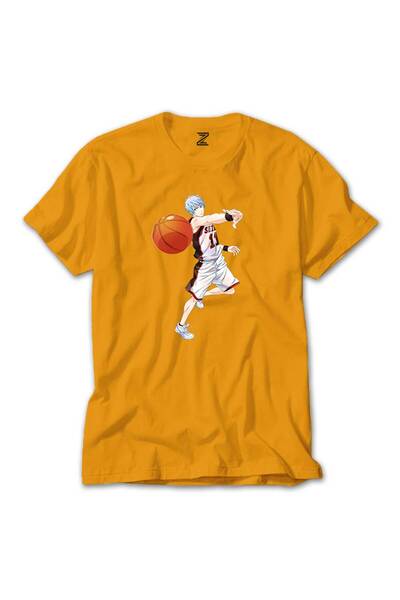 WAKHA Baller Blue Anime Pass Šarena majica žute boje Veličina 5XL