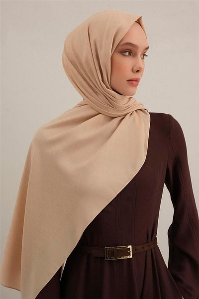 Armine Link Pattern Bamboo Cotton Shawl 04