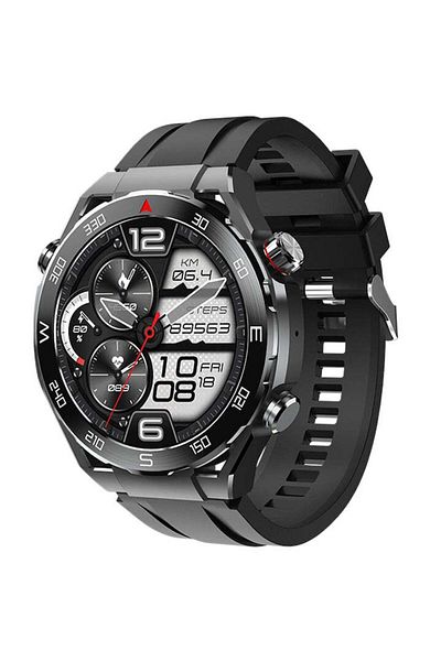 Techone Men's Smartwatch ® Hw5 Plus Aquarace, Black