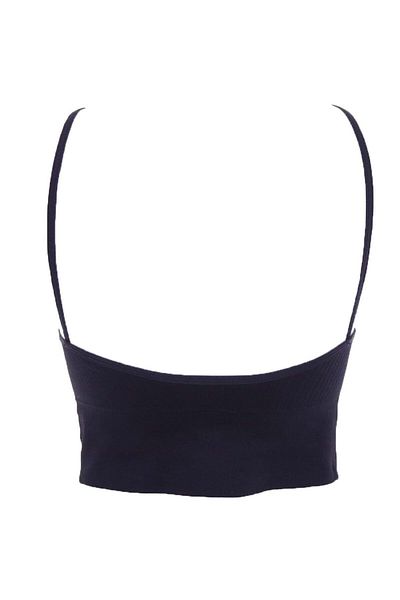 ÇamaşırcımShop Form Angel 5702 Rope Strap Ribbed Bustier Crop