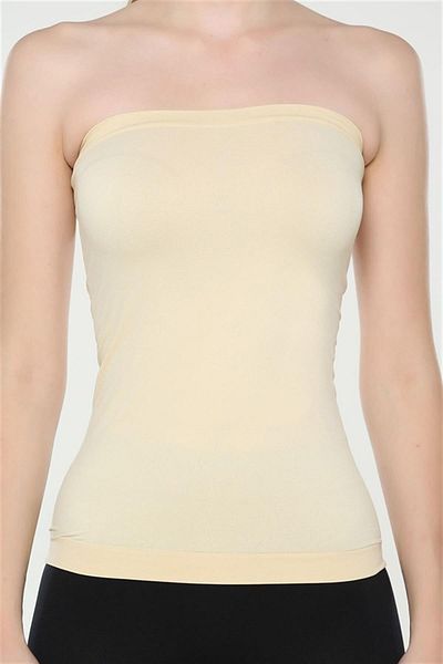 ÇamaşırcımShop Elite Life 852 Strapless Seamless Strapless Tank Top