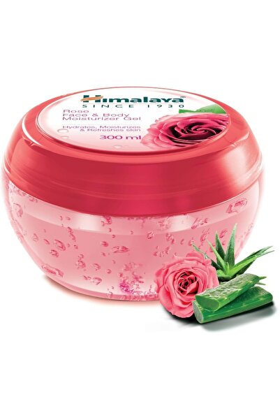Himalaya جل مرطب للوجه والجسم برائحة الورد - عبوة 300 مل
