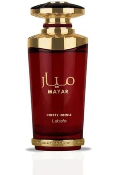 lattafa Mayar Cherry Intense Eau de Parfum Spray for Unisex, 3.4 Ounce