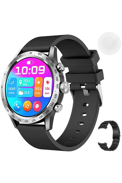 wonlex Ceas Inteligent Bărbătesc ® Dw25 Sky Line, Negru