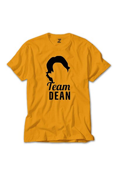 WAKHA Glimore Girls Team Dean Πολύχρωμο T-Shirt Κίτρινο Χρώμα Μέγεθος S