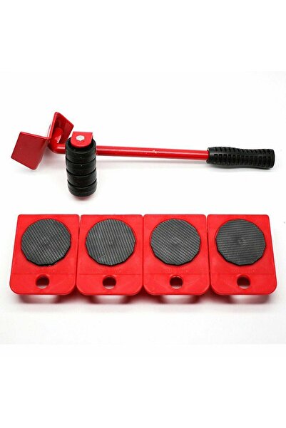 BOEM Kit de mutare mobilă, 5 piese, cu role, capacitate de încărcare 150 kg