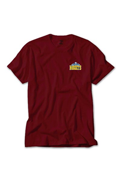 Megstill Κόκκινο μπλουζάκι με λογότυπο των Denver Nuggets