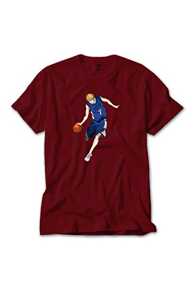 Megstill تي شيرت Anime 7 Baller ملون باللون الأحمر مقاس 2XL