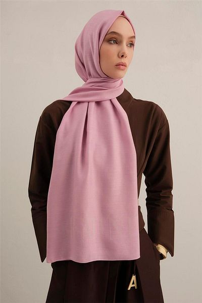 Armine Logo Drop Cotton Silk Shawl 37