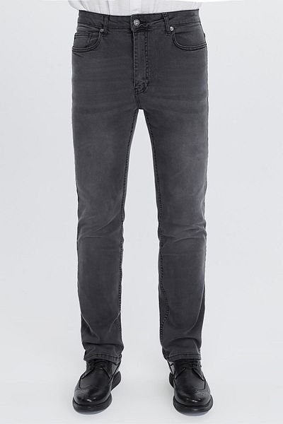 CEDY DENIM Ψηλόμεσο ελαστικό τζιν - κανονική εφαρμογή Jean Martin C336