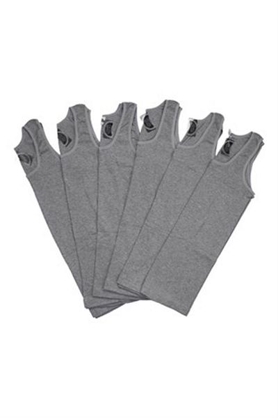 ÇamaşırcımShop Silver 3009 Ribbed Piping Wide Strap Athlete