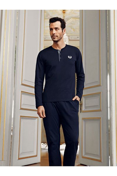 ÇamaşırcımShop Capsella 1090 Robdöşambıl 5 τεμαχίων Σετ ανδρικών πιτζάμες προίκας