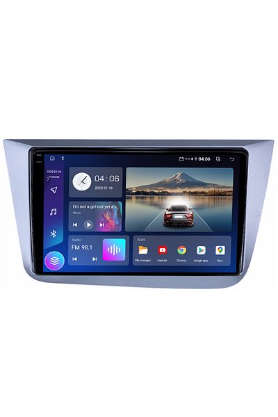 navi-it Dedicated Navigation Seat Leon 2005-2012, 4gb Ram 64gb Rom, Quad Core, Display 9" Qled 1k, DSP
