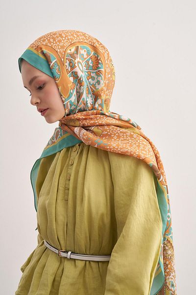 carell Lune Soft Blue Vela Flush Shawl