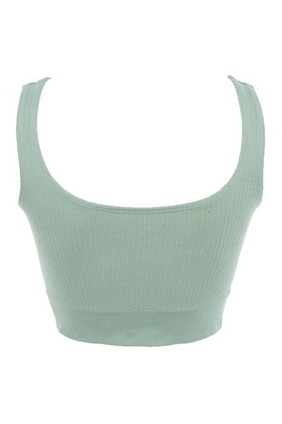 ÇamaşırcımShop Formangel 5700 Non-Padded Corded Women's Wide Strap Crop