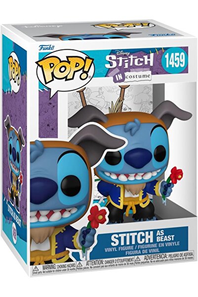 Funko Pop! Disney: Stitch Kostüm, Canavar, Lilo & Stitch 9,5 cm Vinil Koleksiyon Figürü