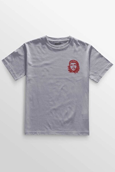 Kretas Tricou Gri Ernosto Che Guevara Tricou Unisex Imprimat Cuba