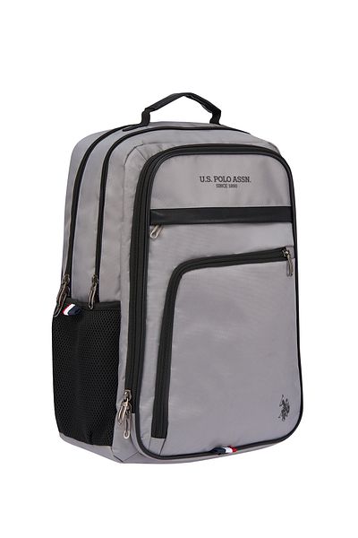 U.S. Polo Assn. U.S. Polo Assn. 25082-25083 Backpack School Bag Travel Camping Bag Gray