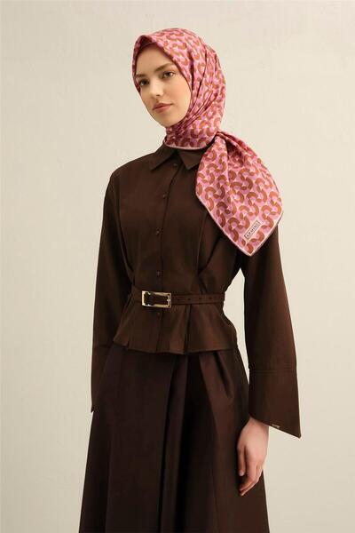 Armine Шарф з класичним візерунком з чистого шовку Sura 9321D 31