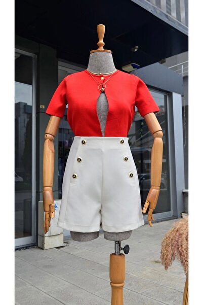 KAROL Önü Patlı Şort