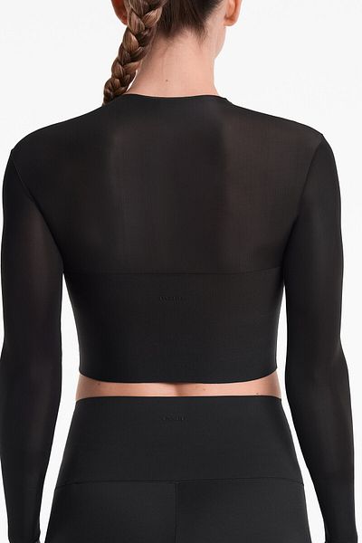 Oysho Perfect-adapt mesh uzun kollu tişört