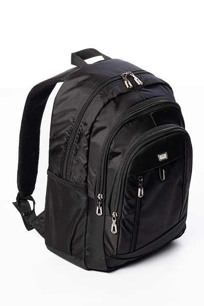 By Hakan My Polo 2135 School Bag Backpack Water Resistant Black Gray