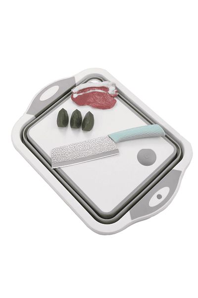 Köken Koken 3in1 Multifunctional Chopper, Fruit/Vegetable Storage Basket, Foldable Washing Bowl 5L