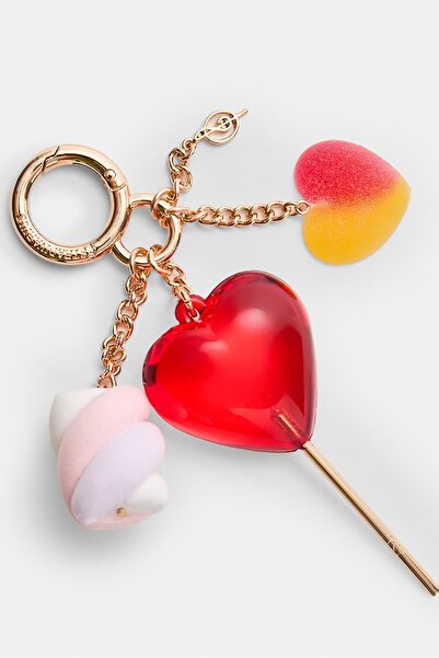 Stradivarius Lollipop charm key ring
