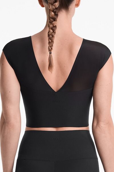 Oysho Perfect-adapt mesh tank top