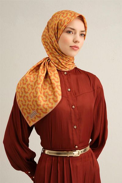 Armine Φουλάρι με σχέδιο Pure Silk Twill 9321- 51