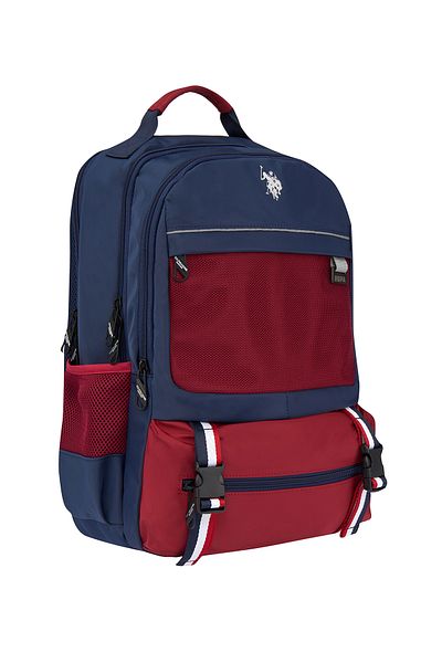 U.S. Polo Assn. U.S. Polo Assn. 25077-25078-25079 Backpack School Bag Travel Camping Bag Red