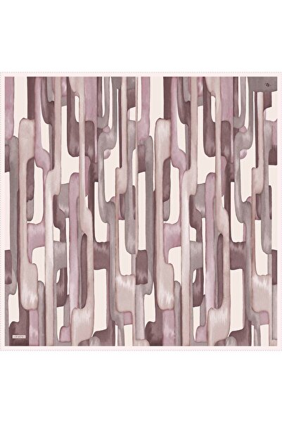 Armine Desenli Saf Ipek Sura Eşarp 9306- 33