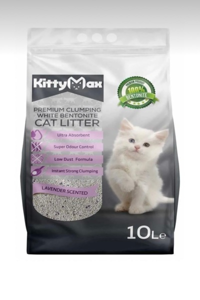 Kittymax Kedi Kumu (PUDRA KOKULU) Bentonit 10 L