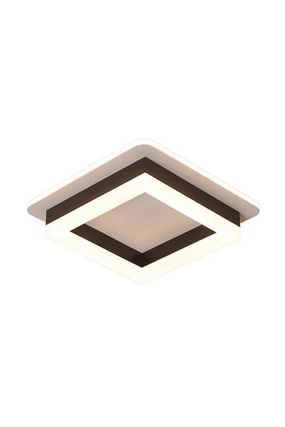 luminastar Lustra Led Patrata, 41w, Negru, 3000k/4000k/6000k