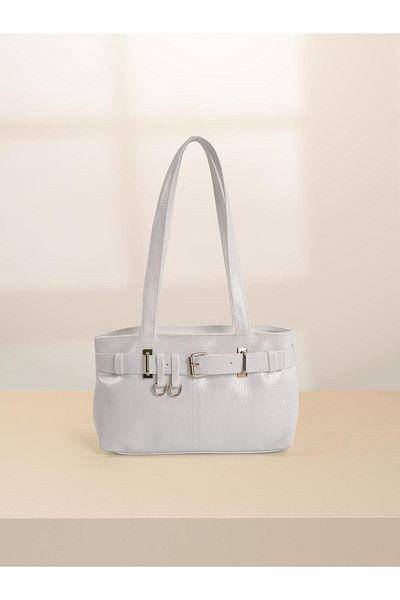 Mojeva Sofi̇a Belt Detail Special Design Women's Handbag