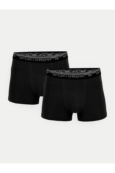 4F Men's Set of 2 pairs of boxers 4FWMM00UBXSM051 Black