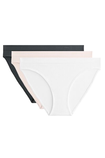 Oysho 3 Seamless Soft Touch Classic Briefs