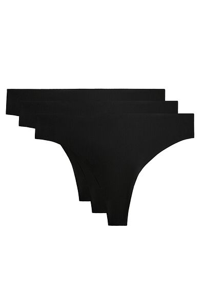 Oysho 3 Polyamide Blend Invisible Thongs
