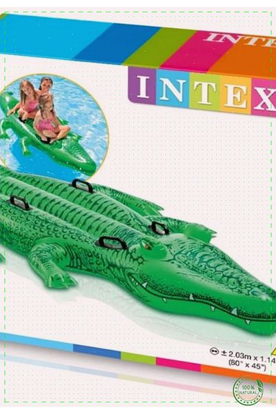 Intex Jumbocrocodilerider203Cm58562 Girls Children Boys Montessori Toys Educational