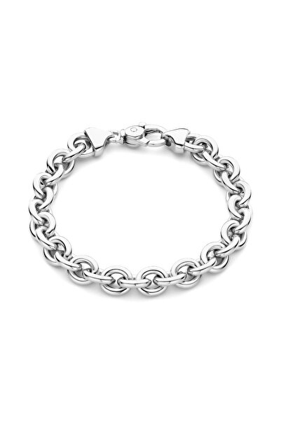 1'ASLAN Parte Di Me Bibbiena Poppi Mila 925 Sterling Silber Gliederarmband Pd...
