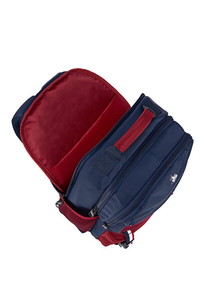 U.S. Polo Assn. U.S. Polo Assn. 25077-25078-25079 Sırt Çantası Okul Çantası Seyahat Kamp Çantası KIRMIZI