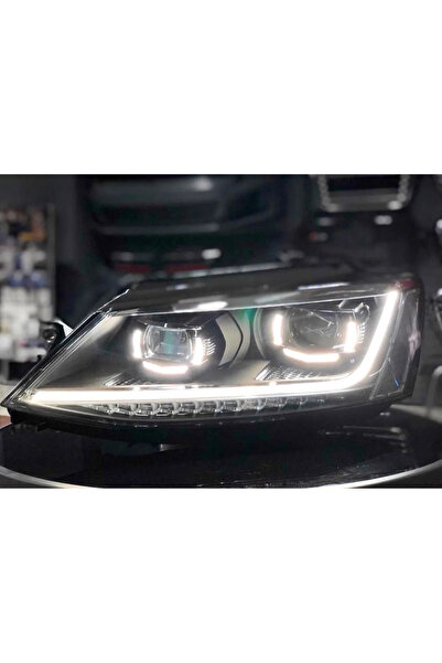 OEM VW JETTA ile Uyumlu B8 DİZAYN FAR 2011-