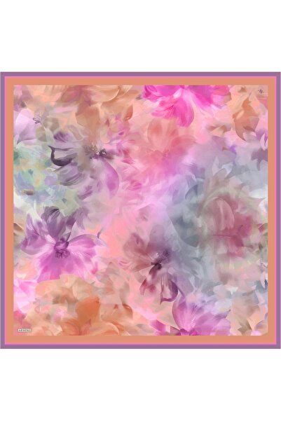 Armine Κασκόλ με μοτίβο από καθαρό μεταξωτό τουίλ 9310- 84