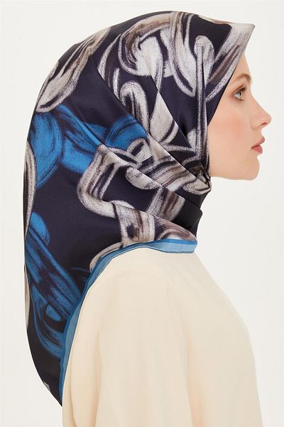 Armine Φουλάρι Twill Pure Silk 9253D 52