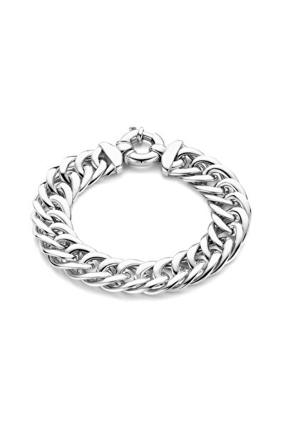 1'ASLAN Parte Di Me Bibbiena Poppi Viva 925 Sterling Silber Gliederarmband Pd...